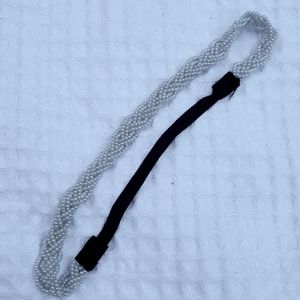 Pearl beaded handband